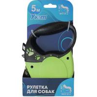 Рулетка Уют ремень 5м на 50кг комф. ручка зеленая/ТД9033з/Евро