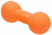 Игрушка для собак Гантель волейбольная виниловая 13см/ ISJ3028 Игрушка для собак Гантель волейбольная виниловая 13см/ ISJ3028