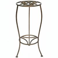 Подставка РЗДИ Напольная 232 два горш антик бронза