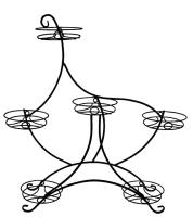 Подставка М. настольная на 6 горшков Лебедь М0000116