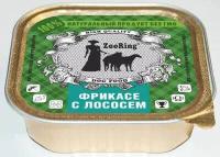 Собаки ZooRing д/всех пород собак желе фрикасе с лососем ж/б 100гр/16шт/63711 Собаки ZooRing д/всех пород собак желе фрикасе с лососем ж/б 100гр/16шт/63711