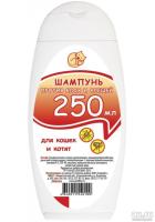 Шампунь для кошек и котят от блох и клещей 250мл
