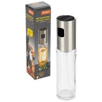 Распылитель д/масла и уксуса 100мл OLIVA стекло нерж. сталь /24шт/100132/Mallony