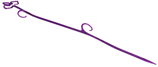 Поддержка д/орх прозрачно-фиолетовый ОЦ-4015 /90шт/ПП