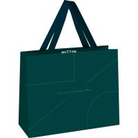 Пакет подарочный 32*26*12см "Monocolor. Emerald" отд.фольг, мат лам MESHU/Рельеф