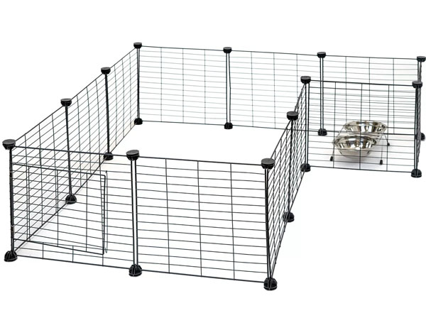 Вольер д/животных МАНЕЖ 12 секций 35*35см разборный черный/4812черн/Дарэленд Вольер д/животных МАНЕЖ 12 секций 35*35см разборный черный/4812черн/Дарэленд