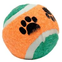 Игрушка для кошек Погремушка Лапки пластик 4см K7355 4 шт.