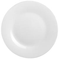 Тарелка столовая Classica 20см опал.стекло белая 110680 /48шт/Mallony