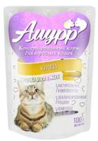 Корм для кошек Амурр 100г   ЖЕЛЕ курица