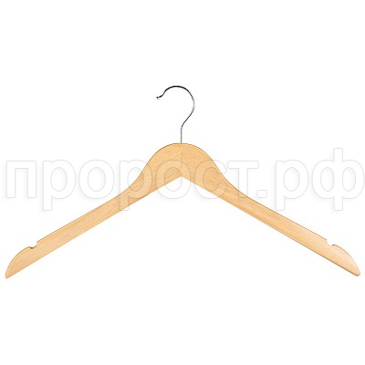 Вешалка W2 деревянная без перекладины (эконом) Вешалка W2 деревянная без перекладины (эконом)