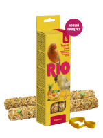 Лакомство д/птиц Палочки РИО д/канареек  фрукты 2шт*40г коробка/8шт/22200