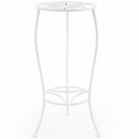 Подставка РЗДИ Напольная 232 два горш белая