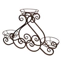 Подставка РЗДИ Пика малая на 3 горшка медь