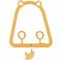 Игрушка д/птиц Качель с с подвесом 9,5*9,5см бежевая/5028беж/Дарэлл Игрушка д/птиц Качель с с подвесом 9,5*9,5см бежевая/5028беж/Дарэлл