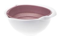 Дуршлаг 1,7л с миской ягодный М1129 Дуршлаг 1,7л с миской ягодный М1129