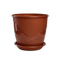 Цветочный горшок Венеция 3,1л терракотовый с поддоном