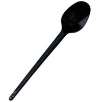Ложка чайная (50шт) Премиум пластик черный /1500шт/ АУ