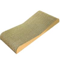 Когтеточка-лежанка  зверьё моё Дюна картон 47х21х5см