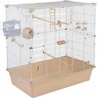 Клетка д/птиц СЕЛЕНА-2 78*48*66,5см разборная (укомплект) беж-бел/4681/Дарэлл Клетка д/птиц СЕЛЕНА-2 78*48*66,5см разборная (укомплект) беж-бел/4681/Дарэлл