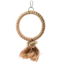 Игрушка д/птиц Кольцо из джута d165/300мм/52171070/Триол Игрушка д/птиц Кольцо из джута d165/300мм/52171070/Триол
