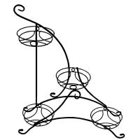 Подставка М. настольная на 4 горшка Парус М0000115