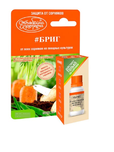 Бриг от сорняков по картофелю, томатам, фасоли 100мл Бриг от сорняков по картофелю, томатам, фасоли 100мл