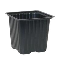 Рассадник 0,21л КВ7М черный 7*7*6,5см лист 0,8 / 3300шт/РС