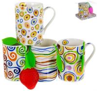 Кружка с ситечком силикон 144-09005 Кружка с ситечком силикон 144-09005