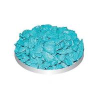Грунт для аквариума Тритон блестящий 5кг бирюзовый крупный/8шт