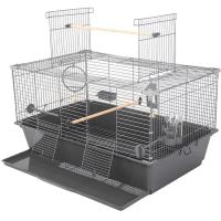 Клетка д/птиц РИО-1 78*48*41см разборная (укомплект)сер-хром/4780сер-хром/Дарэлл Клетка д/птиц РИО-1 78*48*41см разборная (укомплект)сер-хром/4780сер-хром/Дарэлл