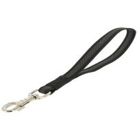 Водилка нейлон 20мм 30см с стальным карабином/19000809с/Каскад