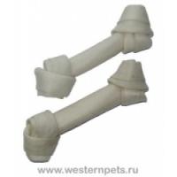 Лакомство для собак Кость узловая белая 15-17см 55-65гр 10шт пакет/1504 Лакомство для собак Кость узловая белая 15-17см 55-65гр 10шт пакет/1504