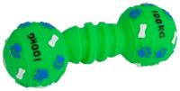 Игрушка для собак Гантель малая зеленая 16см/80600004 Игрушка для собак Гантель малая зеленая 16см/80600004