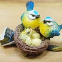 гнездо с синицами гнездо с синицами