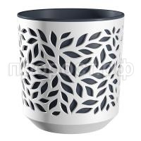 Leaves-белый-антрацит