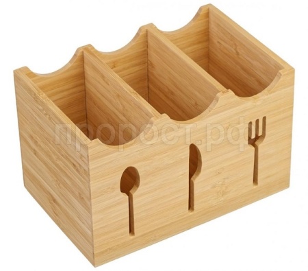 Органайзер кухонный 21,8*14*14см бамбук КТ-ОР-14 /6шт/Катунь Органайзер кухонный 21,8*14*14см бамбук КТ-ОР-14 /6шт/Катунь
