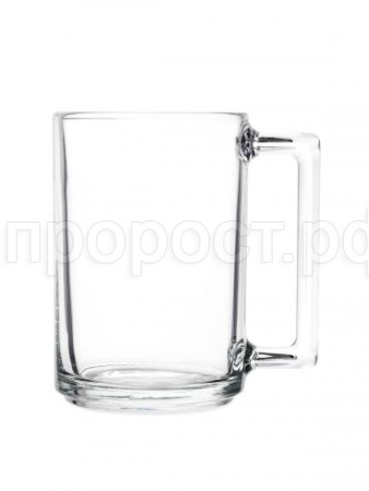 Кружка "ФИТНЕС" 320мл прозрачная  Кружка "ФИТНЕС" 320мл прозрачная