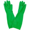 Перчатки хозяйственные латексные опудренные L удлиненный манжет зеленый 87300 /12шт/ Перчатки хозяйственные латексные опудренные L удлиненный манжет зеленый 87300 /12шт/