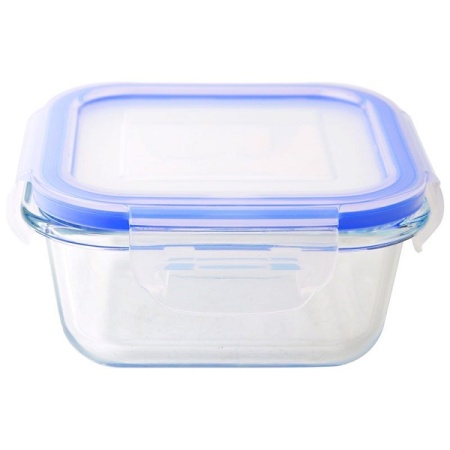 Контейнер Cristallino 0,500л жаропр стекла с крышкой с заж.пласт  Контейнер Cristallino 0,500л жаропр стекла с крышкой с заж.пласт