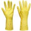 Перчатки хозяйственные латексные неопудренные L желтый 87577 /12шт/ Перчатки хозяйственные латексные неопудренные L желтый 87577 /12шт/