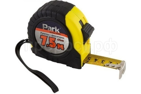 Рулетка с фиксатором 7,5м*24мм ПВХ.корпус   Рулетка с фиксатором 7,5м*24мм ПВХ.корпус