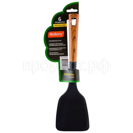 Лопатка FORESTA из нейлона с пласт. ручкой /24шт/006458/ Mallony Лопатка FORESTA из нейлона с пласт. ручкой /24шт/006458/ Mallony