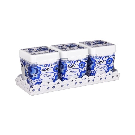 Набор емкостей "Шале" 1,2л на полке М4820 Набор емкостей "Шале" 1,2л на полке М4820