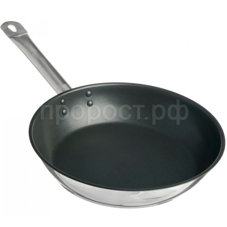 Сковорода Xylan 30см б/кр а/п Общепит 0,6мм индукц.дно КТ-ОБ-СА-30