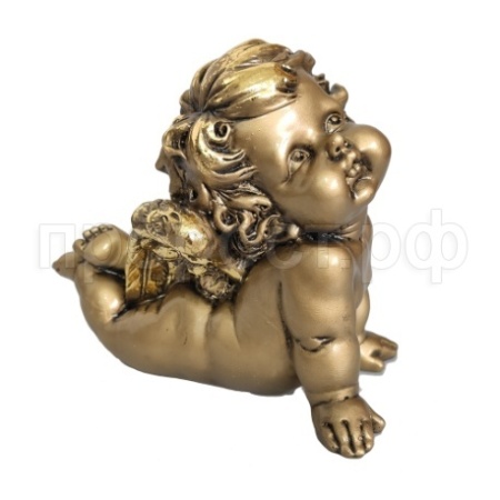 Ангел мечтательный (золото) L17W9,5H15 718305/A105