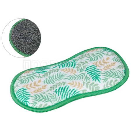 Губка-скраб д/посуды (1шт) 19*9,5см двух-я микрофибра+абразив 107842 /72шт/Рыжий Кот Губка-скраб д/посуды (1шт) 19*9,5см двух-я микрофибра+абразив 107842 /72шт/Рыжий Кот