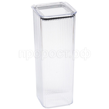 Емкость д/сыпуч. прод. 2,2л Люкс прозрачный  А115 /12шт/Арз