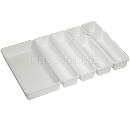 Набор лотков №3 белый М1619 Набор лотков №3 белый М1619