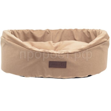 Лежанка Релакс 50х40х16см коричневая/92000105/Каскад