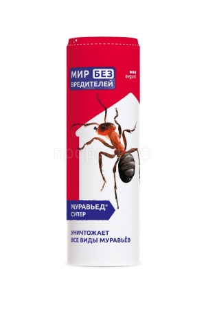 Муравьед СУПЕР от муравьев садовых и домовых 120г Муравьед СУПЕР от муравьев садовых и домовых 120г